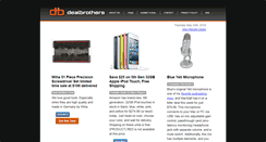 Desktop Screenshot of dealbrothers.com